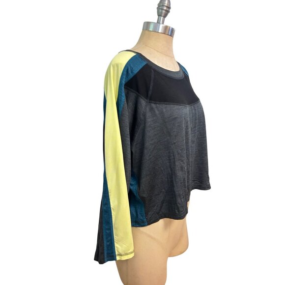 Free People Movement GO FOR THE GOAL LONG SLEEVE TOP XS NWT - Picture 2 of 6